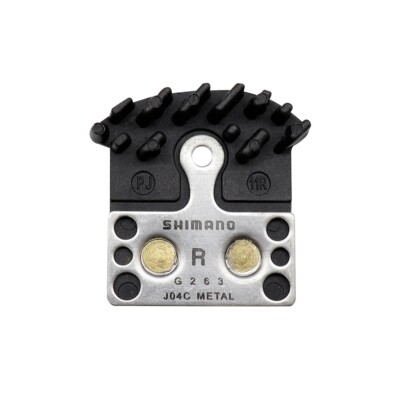 Shimano J04C Metal Cooling Fins Ice-Tech Disc Brake Pads for XT