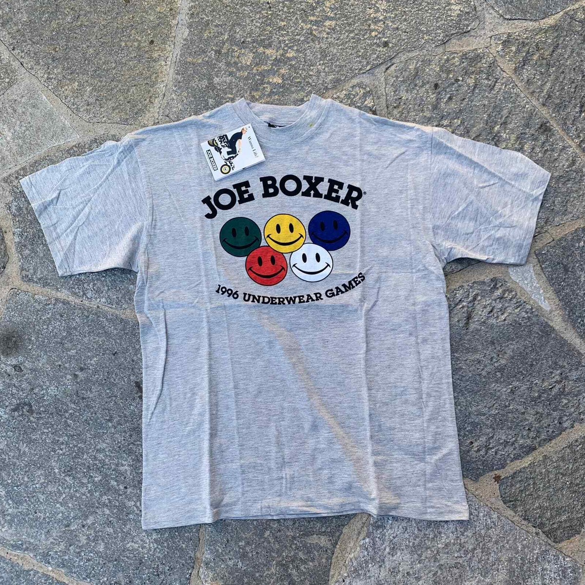 1996 Joe Boxer Smiley Face T-shirt | eBay