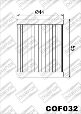 COF032 CHAMPION Oil Filter Yamaha YP400 Majesty (2nd Air Filter) 2013 2014 