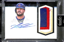 2018 Topps Dynasty Patch Autograph #AP-KS2 Kyle Schwarber No 1 of 10