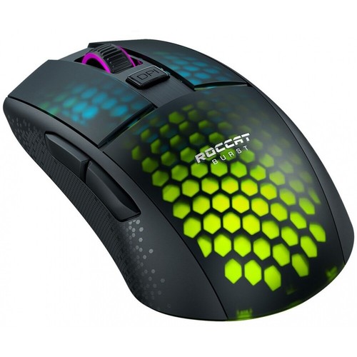 Roccat Burst Pro Air Kabellose Gaming Maus schwarz 19000 DPI Bluetooth Funk NEU