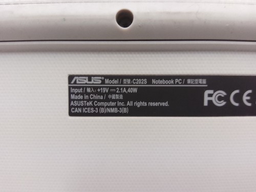ASUS Chromebook C202 Laptop - 11.6" - Afbeelding 6 van 6