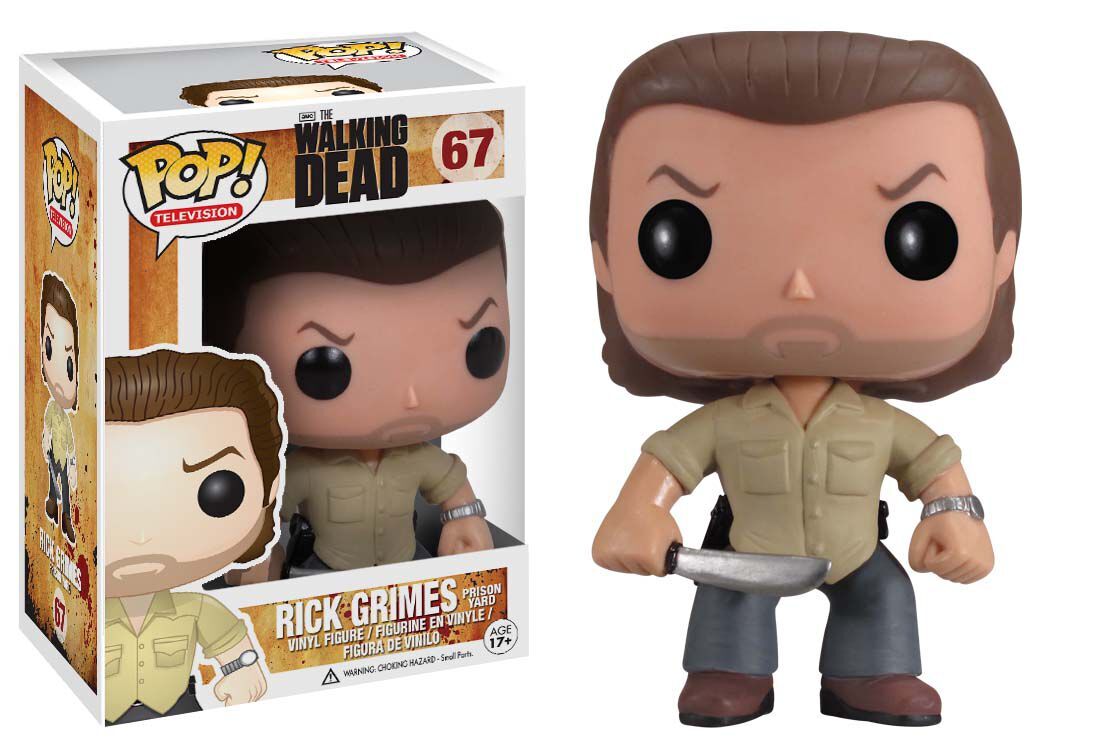 Funko Pop! Vinyl: The Walking Dead - Rick Grimes (Prison Yar