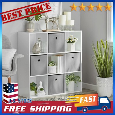 11'' 9-Cube Storage Organizer, White