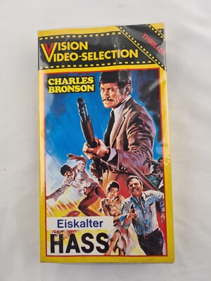 RARITÄT!! Charles Bronson Eiskalter Hass, VHS Kassette Neu (versiegelt)