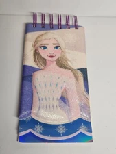 Frozen 2 notepads 3D glitter Elsa spiral notepad New