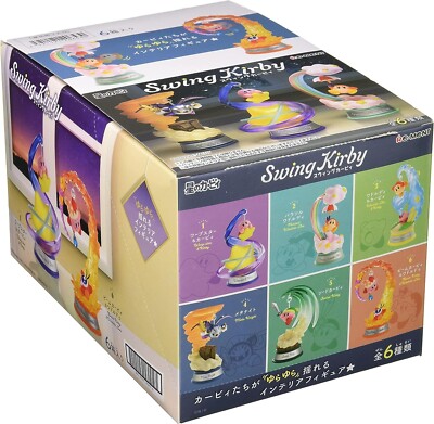 Re-Ment Kirby'S Dream Land Swing Kirby BOX All 6 Types Complete