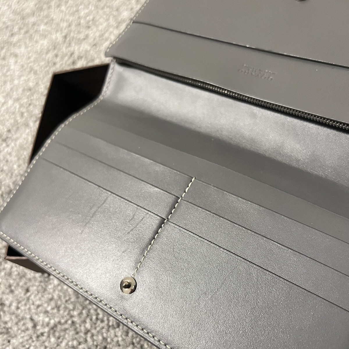 New Goyard Saint Roch Mens Bifold Wallet Gray | eBay