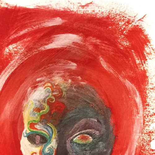 Open Mind Kunstdruck Mit Spruch - DIN A4 - inspirierendes Bild - Gesicht - Bild 3 von 6