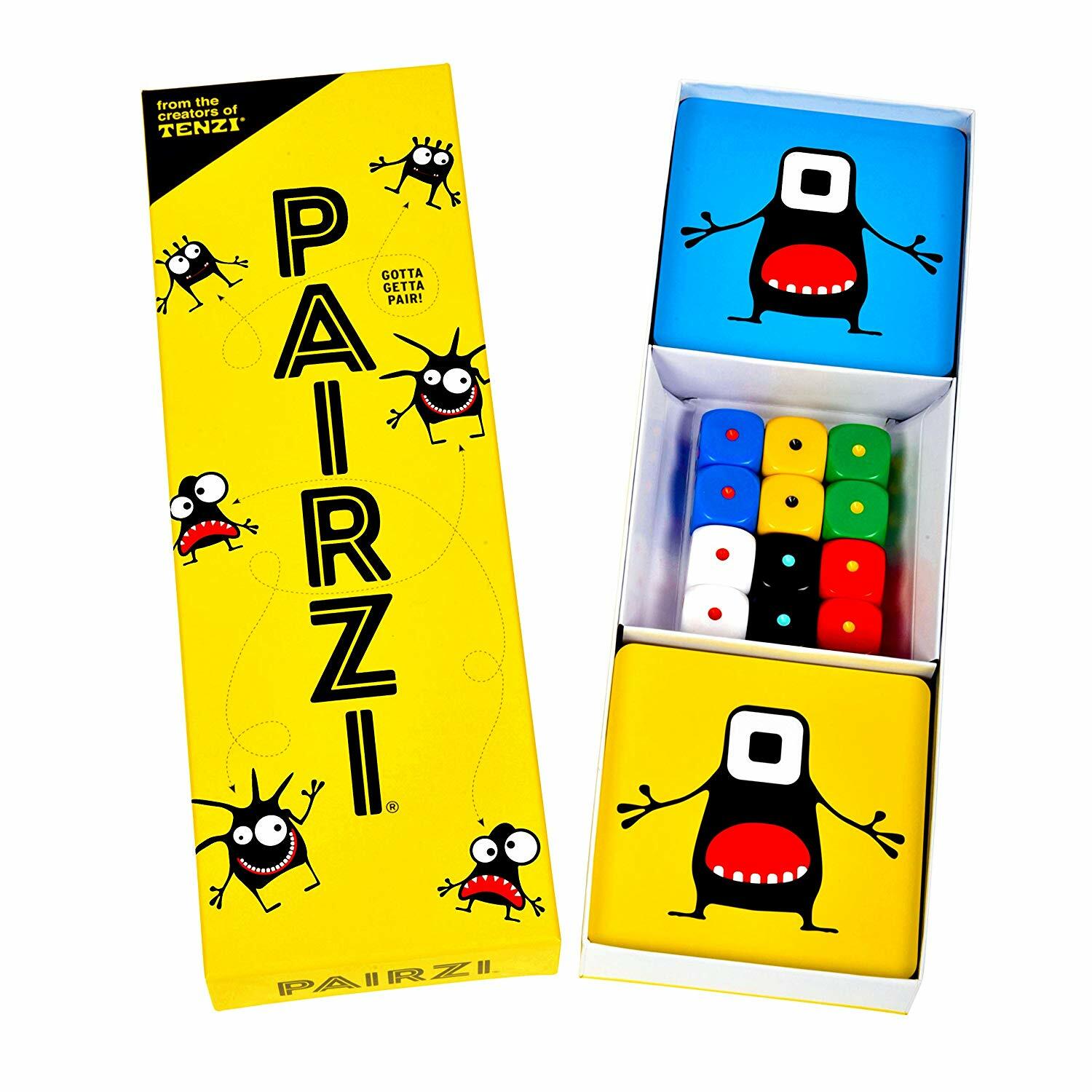 Семейная игра в кости PAIRZI Fast Critter Matching Card Carma (создатели ТЕНЗИ)