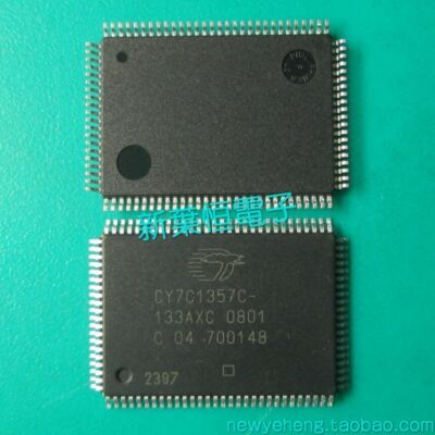 1PCS CY7C1357C-133AXC IC 9MBIT 133MHZ 100LQFP CY7C1357 7C1357 CY7C1357C 7C1 #F