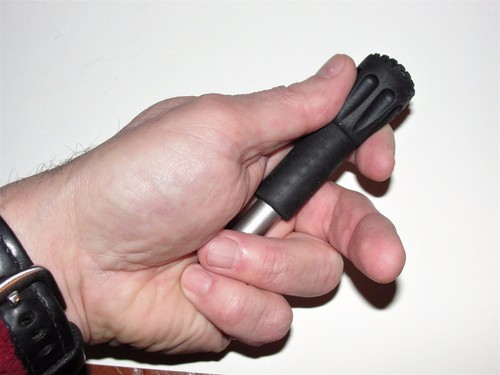 Titanium 4.25" Delivery Professional Door Knocker & Multi Use Tool (Flat Tip) - Picture 8 of 12