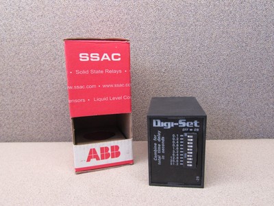SSAC ABB TDBL120AD TIME DELAY RELAY
