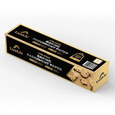 LuxLiv   164ft Length Premium Heavy Duty Kitchen Baking Parchment Paper Roll ...