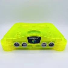 NEW Nintendo 64 N64 Limited Clear Extreme Green Custom Console Only Funtastic
