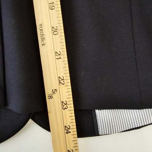 Chaqueta Blazer Calvin Klein Mujer Cuello Muesca Dos Botones Azul Talla 10 Nueva con Etiquetas - Imagen 8 de 16