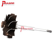 Pulsar Inconel H1e H1c Hx35 Hx40 Turbo Turbine Wheel Shaft 7667mm 9 Blade Pulsar Inconel H1e H1c Hx35 Hx40 Turbo Turbine Wheel Shaft 7667mm 9 Blade
