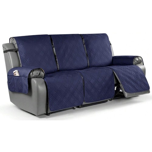 100% waterproof, non-slip washable recliner cover with elastic strap, - Picture 3 of 21