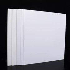 ABS White Plastic Sheet Board Plate DIY project Thick 0.5mm/0.8mm/1mm 1.5mm-5mm