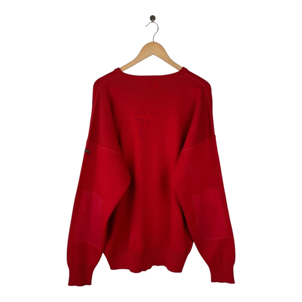 Suéter Vintage Años 90 PAUL & SHARK Yachting Cremallera Bolsillo Lana Acrílico Foto 2 de 4