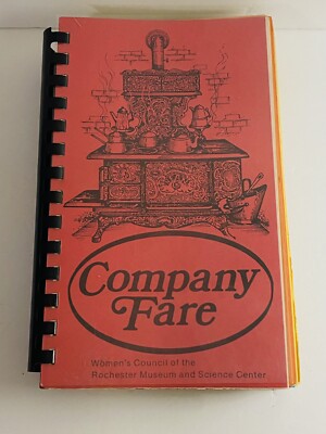 Company Fare Cookbook 1970s Women s Council of the Rochester Museum 
