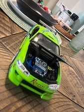 JADA BRIAN'S MITSUBISHI ECLIPSE GREEN FAST & FURIOUS 1/24 DIECAST MODEL 97603