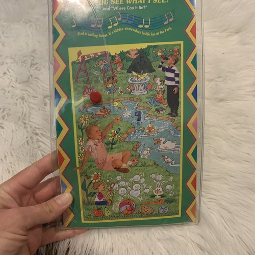 Vintage Look & Sing Panorama Book and Cassette Fun at the Park Honey Bear Books - Picture 3 of 6