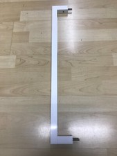 HEWI Badetuchhalter weiß, 600 mm Achsmaß, Ausstellungsstück von Mustertafel