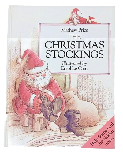 The Christmas Stockings Vintage Children Book Hardcover Matthew Price 1987 - Afbeelding 1 van 7