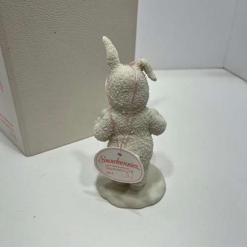 Dept 56 Snowbunnies Oops I Dropped One Easter Porcelain Figurine 1994 with Box - Picture 12 of 14