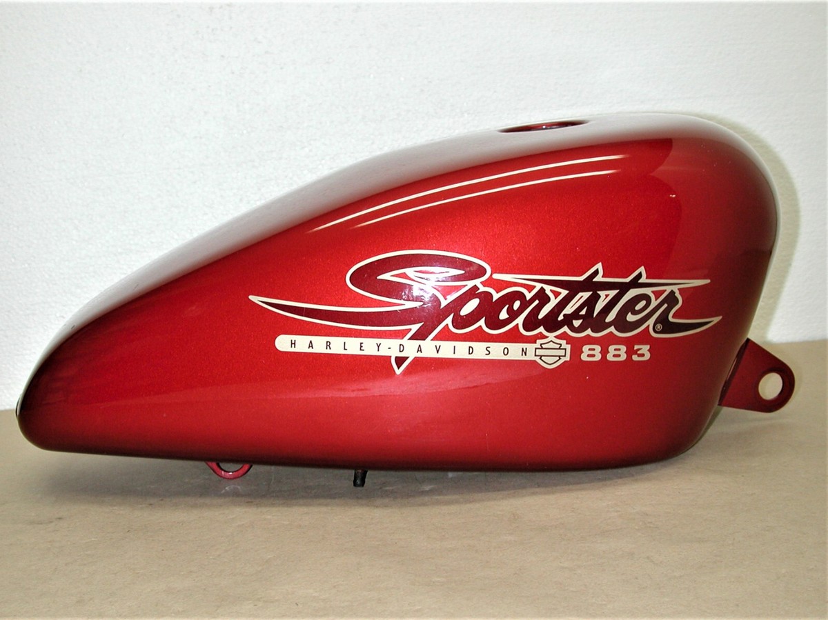Harley-Davidson Sportster タンク 赤 1994-2003 Harley-Davidson OEM Sportster xl883/xl1200 Peanut