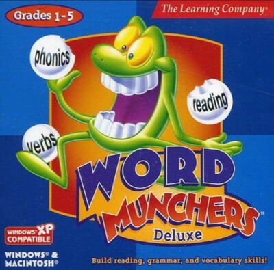 WORD MUNCHERS DELUXE 1997 +1Clk Windows 11 10 Vista XP Install