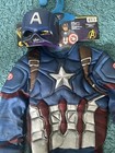 Marvel Avengers Captain America Infinity War Kids Costume Sz Medium 7-8 w/ mask — photo 1