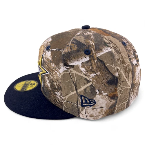New Era 休斯顿太空人队 美国职棒大联盟真树迷彩 35 年补丁 59FIFTY 合身帽子 - 第 4 张/共 7 张