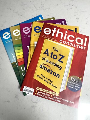 2021 Full Year Bundle of 5x Ethical Consumer Magazines - Like New