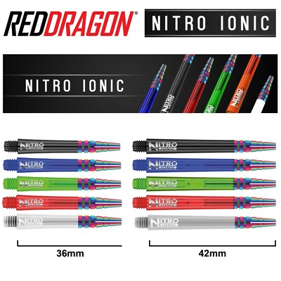Red Dragon Nitro Ionic Dart Shaft -> Mengenrabatt