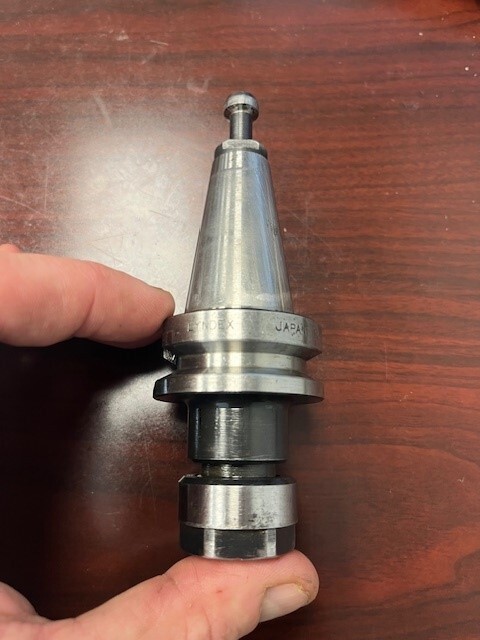 Lyndex Japan B3007-0016 Collet Chuck Tool Holder - ER 16 collet, BT30