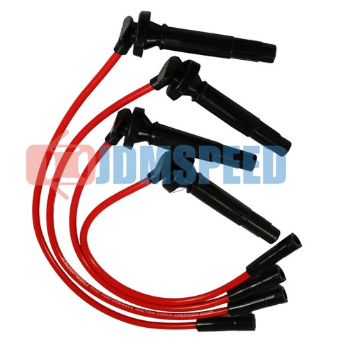 4 Spark Plug Wire For Subaru Impreza Legacy Outback Forester Baja Saab JDMSPEED - Picture 5 of 9