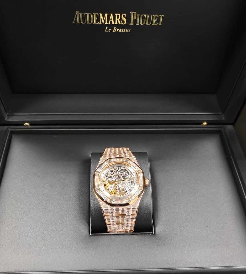 Audemars Piguet Royal Oak Skeleton 15417OR.ZZ.1267OR.01.A Openworked CHANDELIER - Image 2 of 4