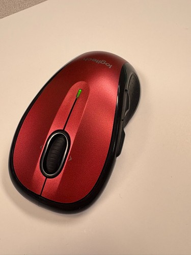 Logitech M510 Wireless Mouse Black/Red with Dongle - READ - Photo 7/7
