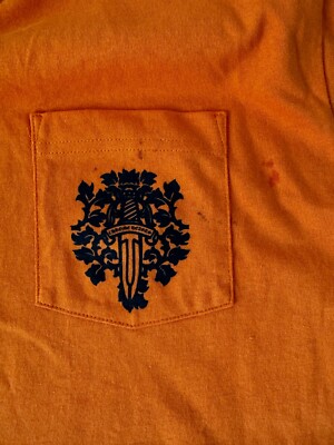 【Chrome Hearts】Vine Dagger T-shirt★半袖Tシャツ★Orange Chrome Hearts Vine Dagger T-shirt Orange/Black Large