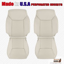 2012 - 2015 For Lexus Lx570 Front Driver Passenger Perforated Leather Cover Tan
