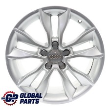 Audi A3 8P Silver Wheel Alloy Rim 17" 7,5J ET:56 Star Double Spoke 8P0601025CC