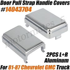 For 81-87 Chevy Gmc Truck Door Pull Strap Door Grab Handle Covers Bezel 14043704 For 81-87 Chevy Gmc Truck Door Pull Strap Door Grab Handle Covers Bezel 14043704