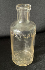 Excavated Vintage Lambert Pharmacal Company Listerine Embossed Glass Bottle