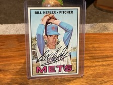 1967 Topps - Bill Hepler #144 New York Mets EX