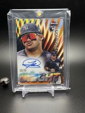2024 Topps Finest Future So Bright Auto Orange Ref Jasson Dominguez #FSBA-JD /25
