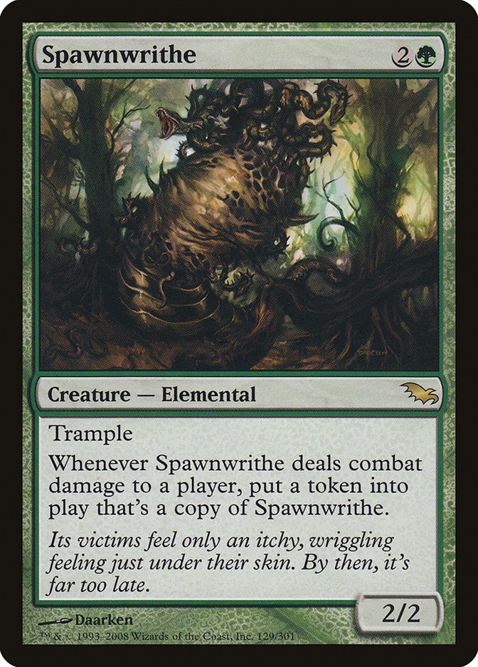 Spawnwrithe (129) Shadowmoor SHM MTG Magic