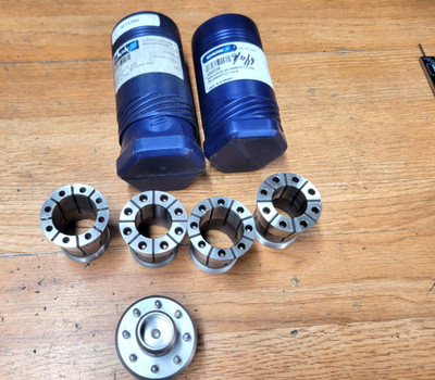 SCHUNK 29.2 24.5 23.9 MM COLLETS W/ WRENCH