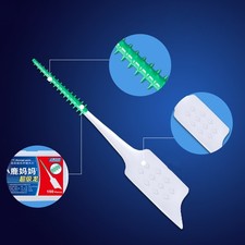 150pcs Silicone Interdental Brushes Dental Floss Picks Travel Case